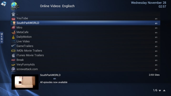 MediaPortal- Titan Online Videos
