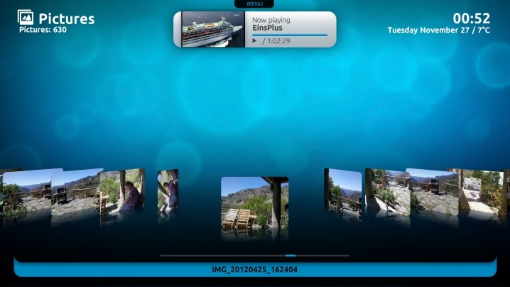 MediaPortal- Titan Pictures Coverflow