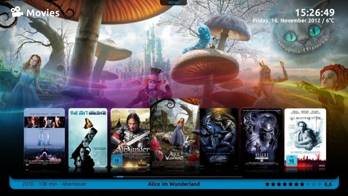 MediaPortal Titan Moving Pictures