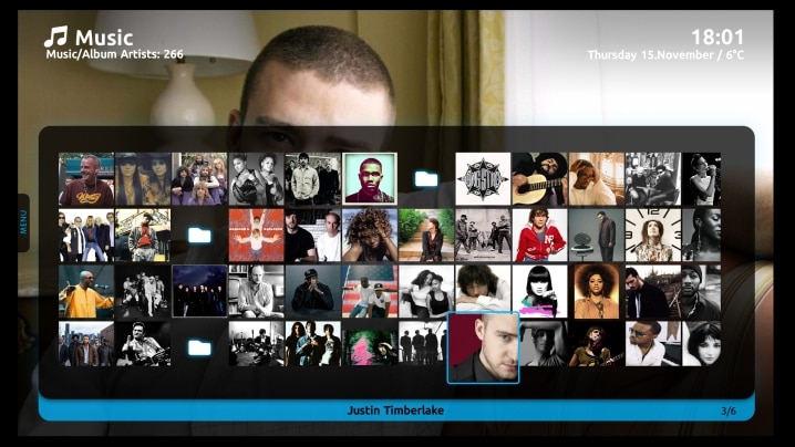 MediaPortal Titan Music Albums2