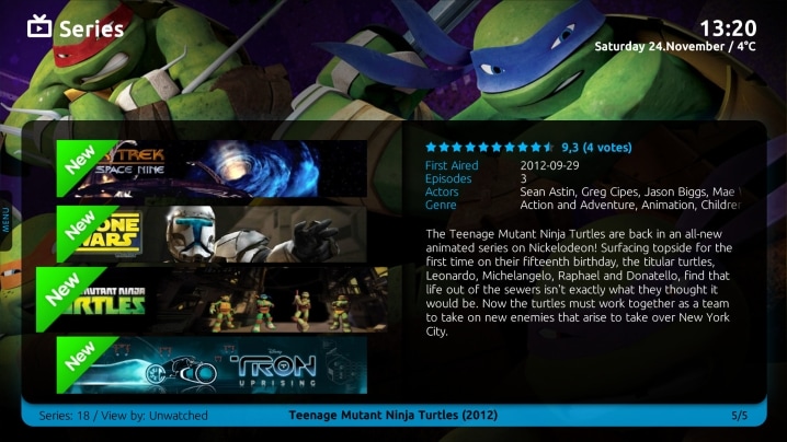 MediaPortal Titan TV Series