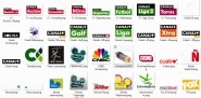 Spanish SAT Canal + TV Logos